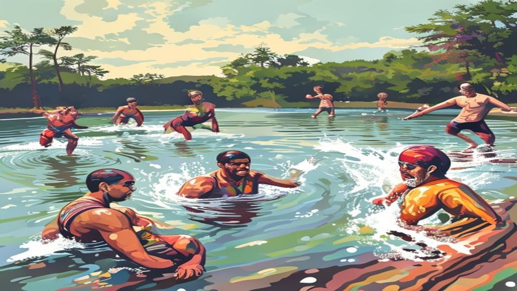 35 Degrees and Melting? UK Folks are Jumping into Freezing Ponds Like Desi Bollywood Heroes, and It’s a Disaster!