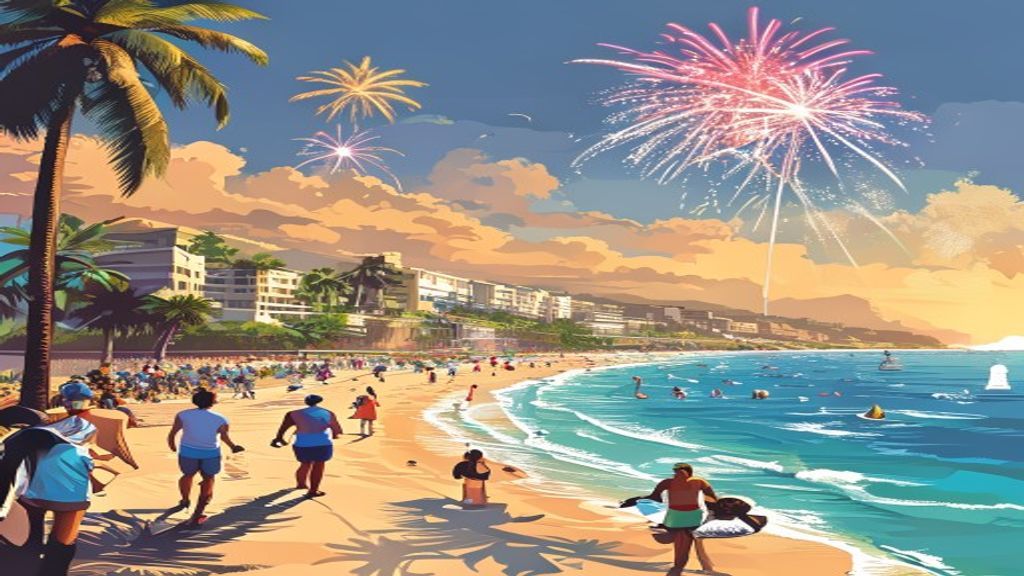 Goa Trip Cancelled? Israel Beachgoers Get Free Cardio Session Thanks to Hezbollah's Unwanted Fireworks!