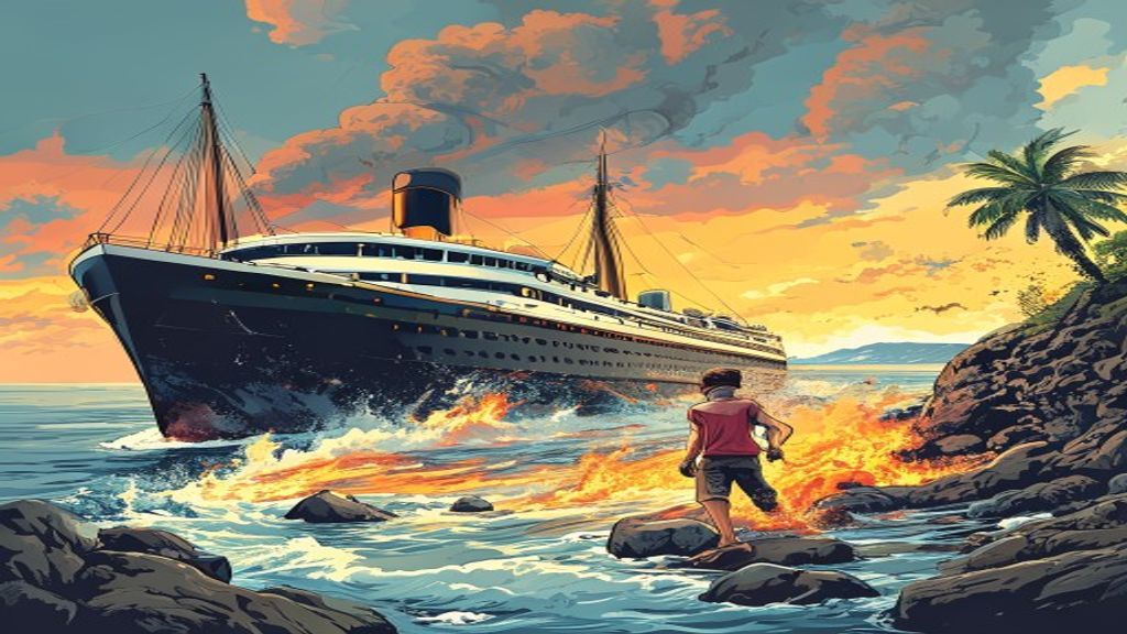 Titanic 2.0: Shipwrecked Sailor Accidentally Burns Down California Island to Call an Uber!