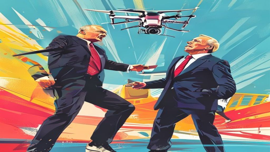 Lithuania Gets Drone Panic Attacks While Putin and Xi Play 'Best Friends Forever' In Beijing!